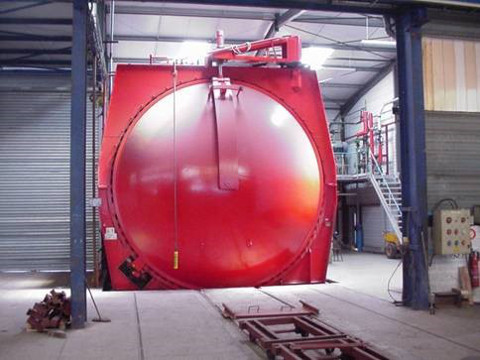 our Companies have a large autoclave in La Comté site